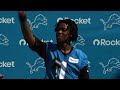 Detroit Lions players meet with the media on July 22 | 2025 Training Camp Day 3