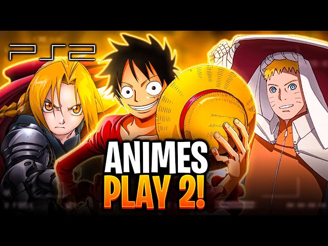 OS 10 JOGOS DE ANIME MAIS LEGAIS DO PLAY 2 