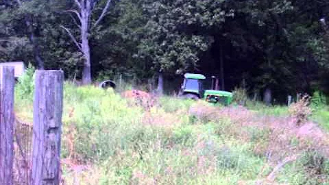 Getting the tractor out