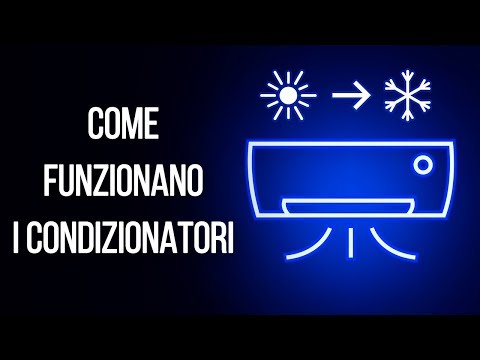 Video: Condizionatore centralizzato: principio di funzionamento e caratteristiche