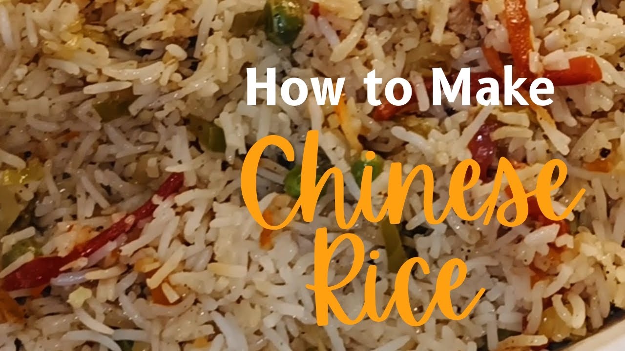Chinese Rice Recipe |Quick & Easy - YouTube