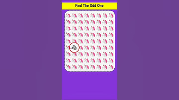 "Think you have a sharp eye? 🤔  Find the odd one out and prove you