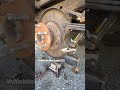 Non-negotiable parking brake replacement steps🙌 #MyMobileMechanic #BrakeRepair #ParkingBrake #Auto
