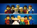 LEGO Ninjago Weekend Whip Intro Stopmotion Recreation - Side by Side Comparison!