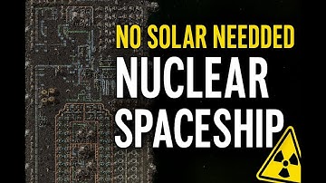 No Solar Needed: Nuclear Powered Spaceship Design in Factorio 🚀