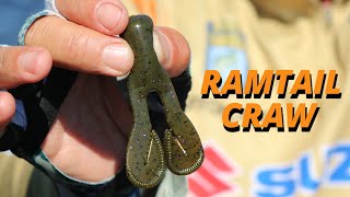 The Big Bite Baits Ramtail Craw w/ Cliff Pirch 