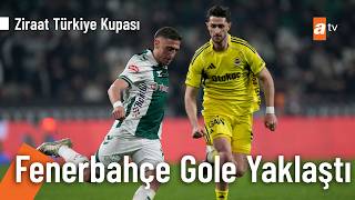 Fenerbahçe İsmail Yüksekle Gole Yaklaştı - Konyaspor 0-0 Fenerbahçe Ziraat Türkiye Kupası