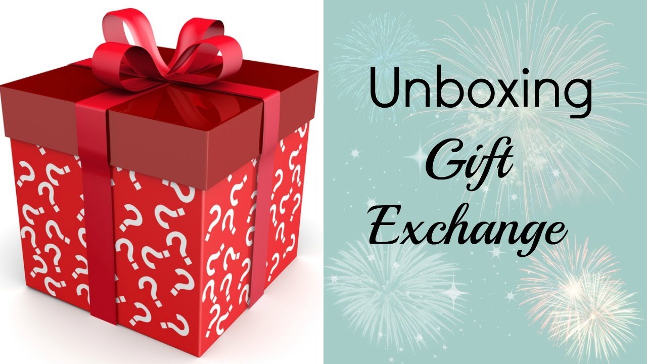 New Years Gift Exchange Secret Santa Unboxing YouTube