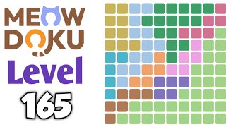 Meowdoku: Brain Puzzle Games Level 165 Walkthrough