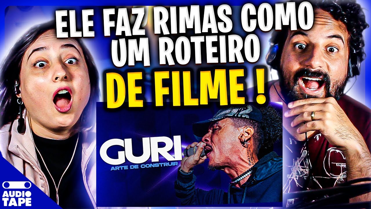 GURI 2024, a arte de construir rima! | AUDIO TAPE REACT