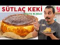 Görüntüsüyle San Sebastian'a Rakip İtalyan Sütlaç Keki / Torta Di Riso Tarifi - Tatlı Tarifleri