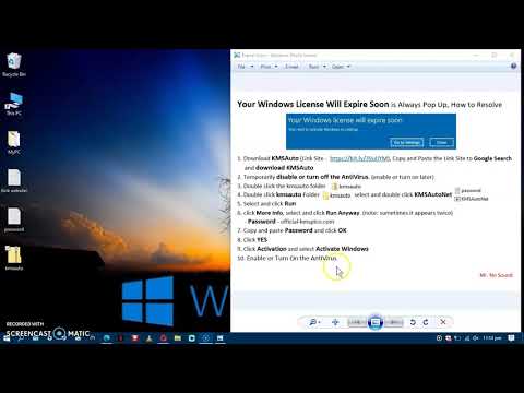 Windows Will Expire