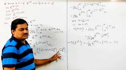 Lecture-6 Fourier Transform- Properties of Fourier Transform in Hindi
