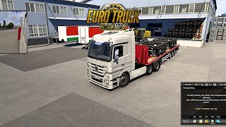 Euro Truck Simulator: Transporting 20 Tons of Train Undercarriage to Katowice, Poland