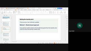 Information TRANSFER PRICING;FULL COST PLUS... MARGINAL COST PLUS... OPPORTUNITY COST APPROACH. News