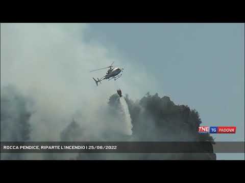 ROCCA PENDICE, RIPARTE L'INCENDIO | 25/06/2022