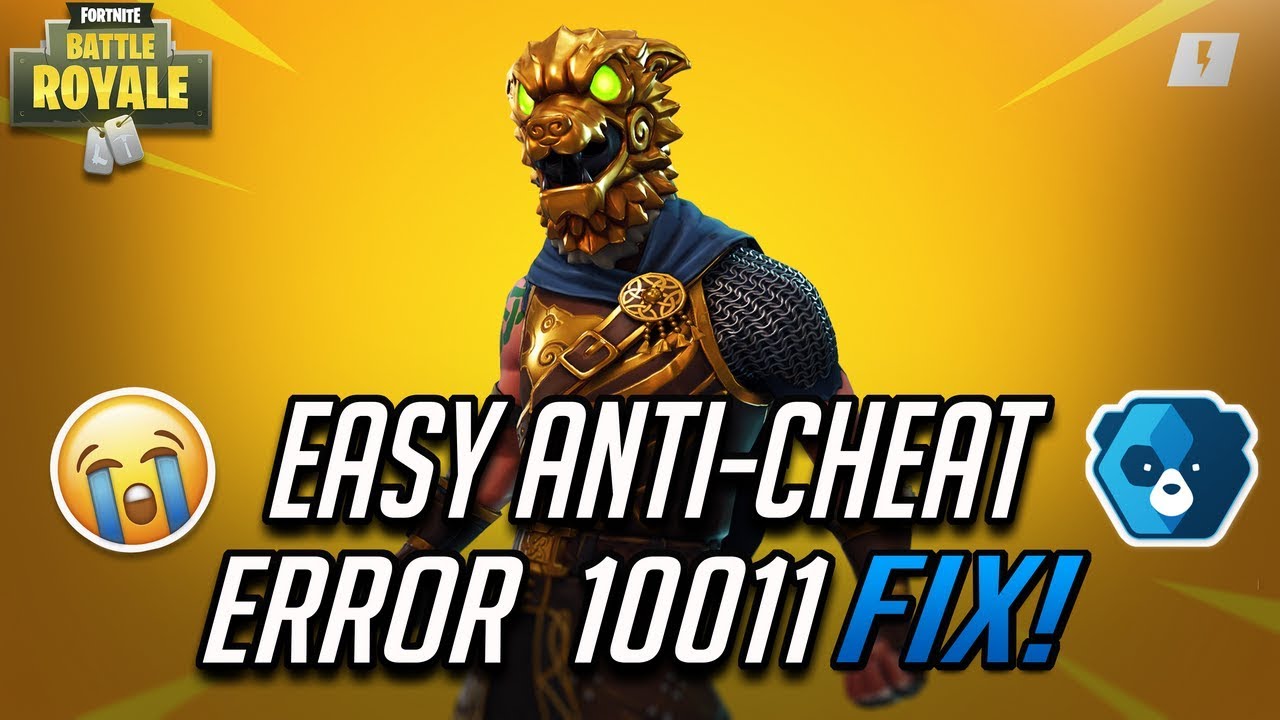 Fix Easy Anti Cheat Error In Fortnite Battle Royale Chapter 2 Season 7 Youtube
