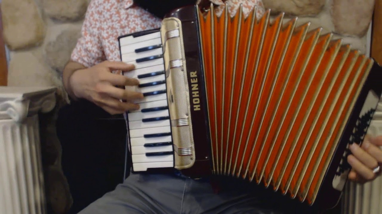 7427 - Red Gold Hohner Starlet 40 Piano Accordion MM 26 40 $999