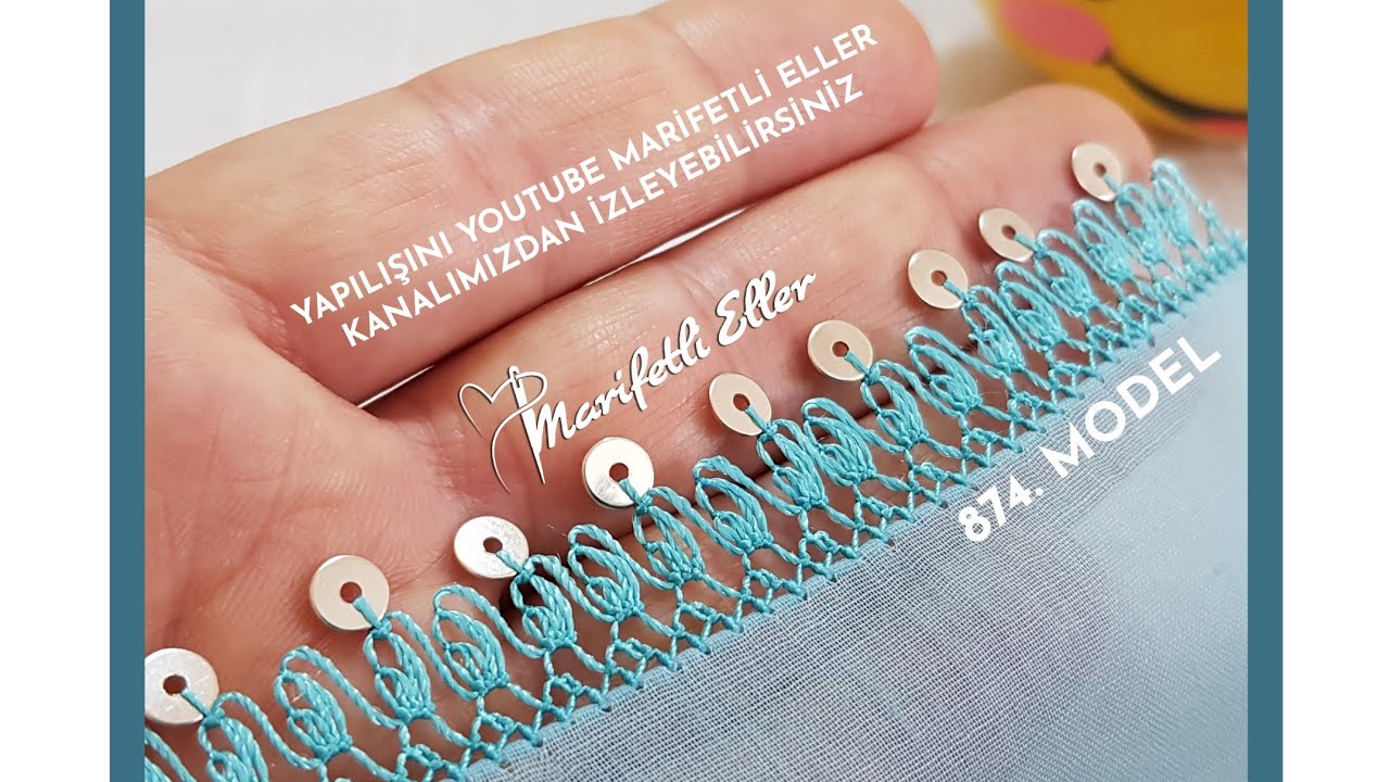 Her Dönemde Sevilerek Kullanılan Efsane İğne Oyası Modeli | 874. Model