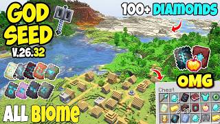 🔥Ultimate (God Seed) For Minecraft 26.32+ Bedrock & PE | All Biomes Seed+ Sulfur Cave & Armor Trims screenshot 5