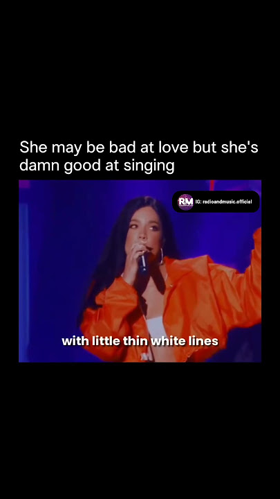 Halsey might be Bad at Love, but she’s absolutely flawless at singing 💗🎶 Song: Bad At Love – Halsey