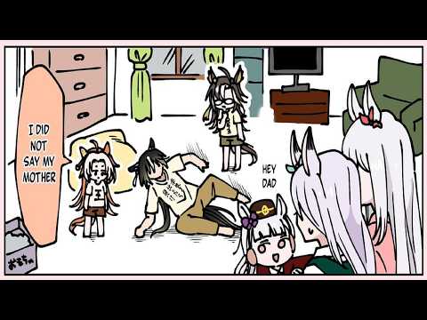 Stay gold and her Family | Umamusume Comic