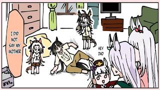 Stay gold and her Family | Umamusume Comic