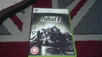 Nostalgamer Unboxes Fallout Three 3 Microsoft Xbox 360 PAL UK Version