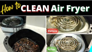 DON'T Boil Water in your Air Fryer!   This is How I Clean My Air Fryer Basket and Heating Element