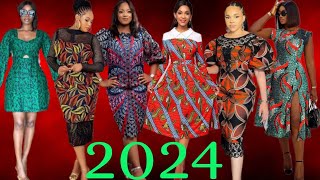 Ankara Midi Gown Styles You Will Love 2024