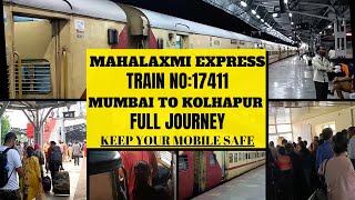 Mumbai To Kolhapur|| Mahalaxmi Express ||Full Journey | Kolhapur Series EP 01|| Mumbai To Kolhapur