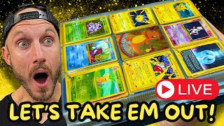 Deconstructing a Vintage Pokemon Card Binder! (Road to 1k Subs)