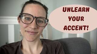 How to UNLEARN your accent to improve your English! 