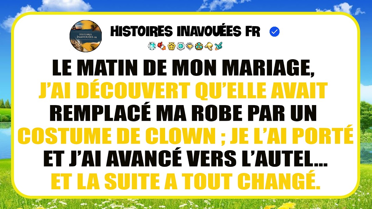 Ma Belle-mère A Remplacé Ma Robe De Mariée Par Un Costume De Clown ; Je L’ai Porté À L’autel.