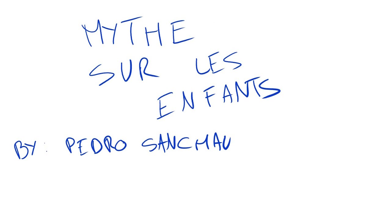 Cinq mythes sur les enfants - Psykonnerie