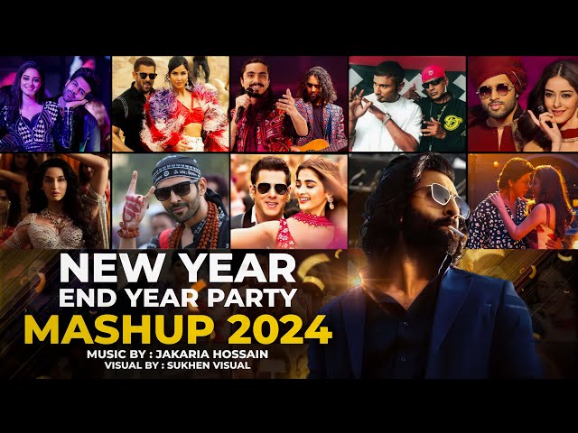 New Year & End Year Party Mashup 2024 | VDj Jakaria | Happy New Year 2024 class=