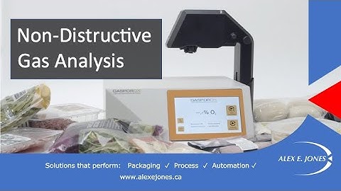GPX1500 Film Food - Non-Destructive Gas Analyzer