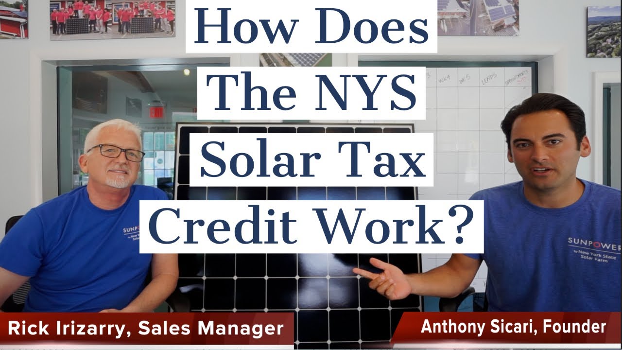 Ny State Solar Tax Credit