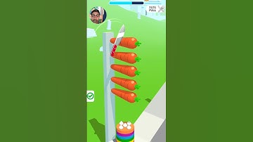 Slice It All Gameplay! Satisfying ASMR slicing game Level 211 #sliceltall #shorts