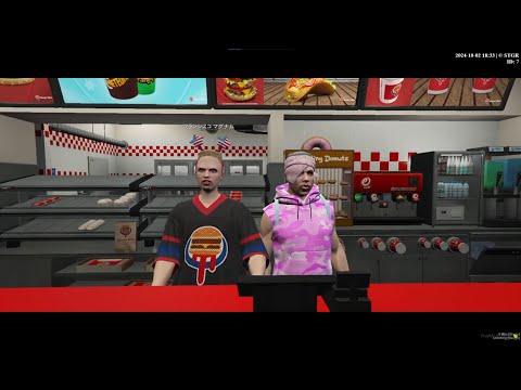 【 #ストグラ /救急隊】【もぐもぐ撮影第1回】はにほへといろ【カテジ/かてぃ】GTAV