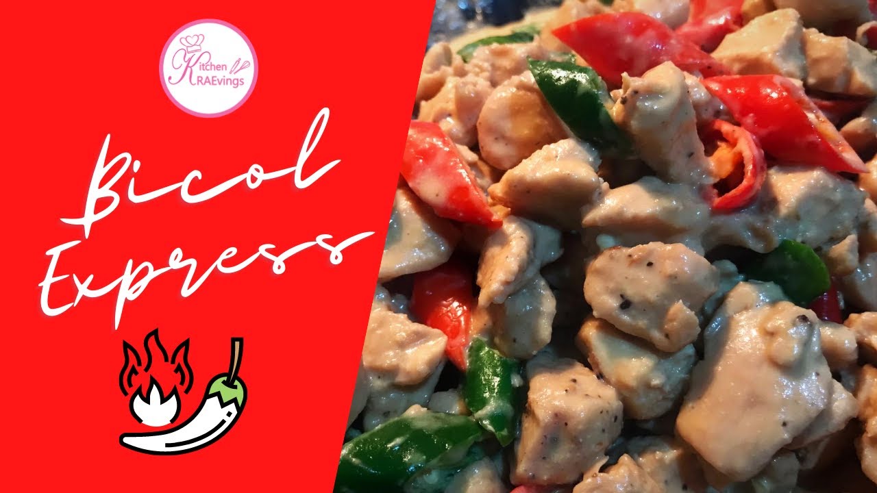 How to make homemade chicken bicol express