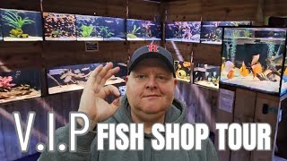 I GOT MY OWN PERSONAL VIEWING OF THIS OUTSTANDING FISH SHOP | Urmston Aquatics