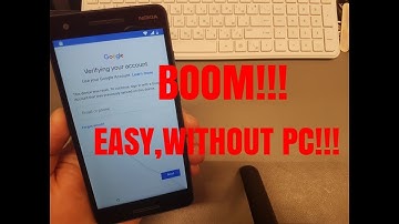 EASY METHOD!!! Nokia 2.1 TA-1080/TA-1086.Remove google account,Bypass FRP.