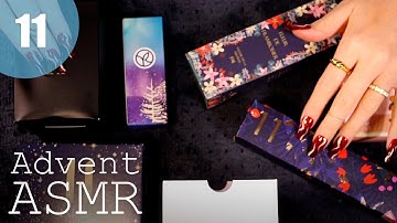 ASMR Advent Calendar 2022 Day 11 (🎧 soft spoken, tapping, scratching, swatching)