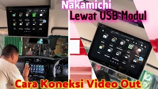 Tutorial on How to Connect Video Out from the Nakamichi Android Head Unit to the TV Rup / Rear He...