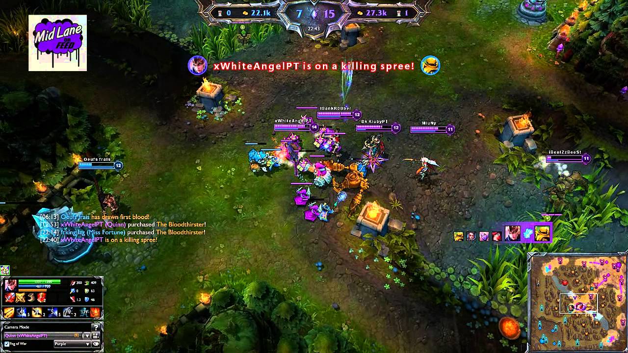 Quinn dja favela dizimadora de Darius | LoL