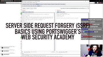 Learning Server Side Request Forgery (SSRF) Basics Using Portswigger