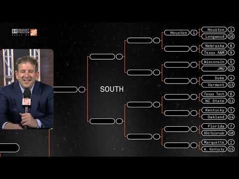 2024 March Madness bracket predictions from Andy Katz