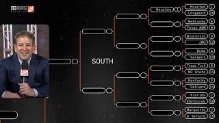 2024 March Madness bracket predictions from Andy Katz