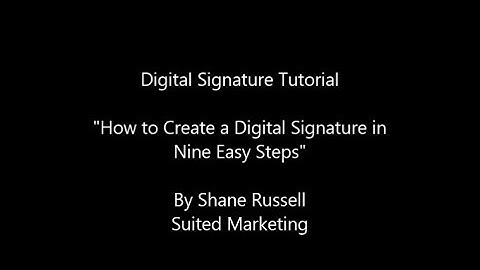 How to Create a Digital Signature in 9 Easy Steps